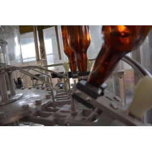 SUS304 3 In 1 2000BPH Pet Bottle Soda Filling Machine