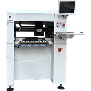 Automatic Nozzle Change SMT Pick and Place Machine with 50 Feeder Stacks CHM-551