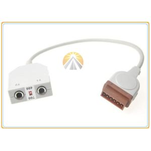 Dual Ge Temperature Probe Adapter Cable For Eagle Tram Solar 2 Channel
