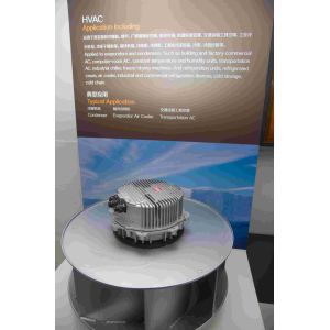 Weight 1.6kg blade 225mm EC Centrifugal Fan External Rotor Cooling Ventilation