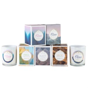 HOT Selling scented candles & reed diffuser fragrance gift set with glass bottle
