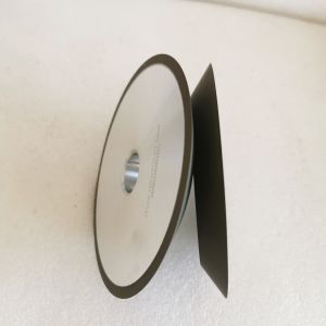 1V1/35° 150*14T*25.4*5mm D400 C100 Resin Bond Diamond Grinding Wheel For