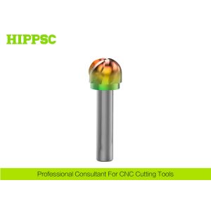 Material Tungsten Steel CNC Cutting Tools , Carbide Milling Cutter High