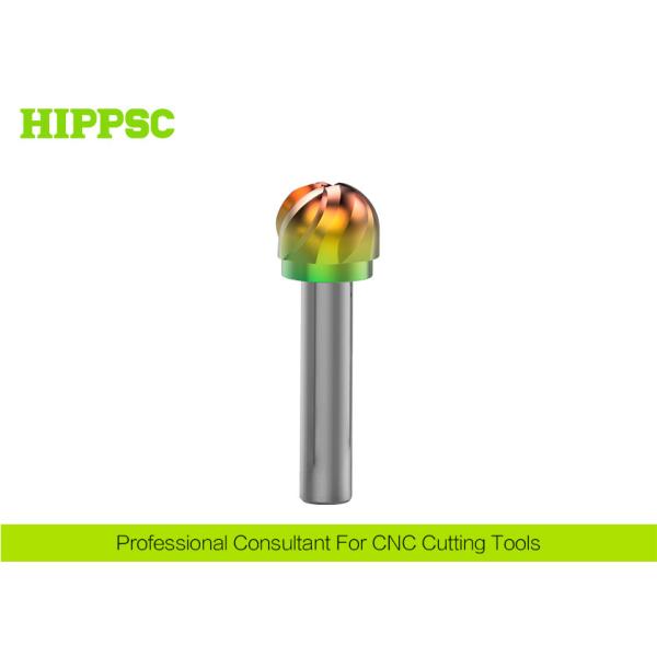 Material Tungsten Steel CNC Cutting Tools , Carbide Milling Cutter High