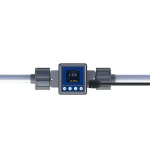 Effortless Installation with Double Union Connection of FL101 In-Line Ultrasonic