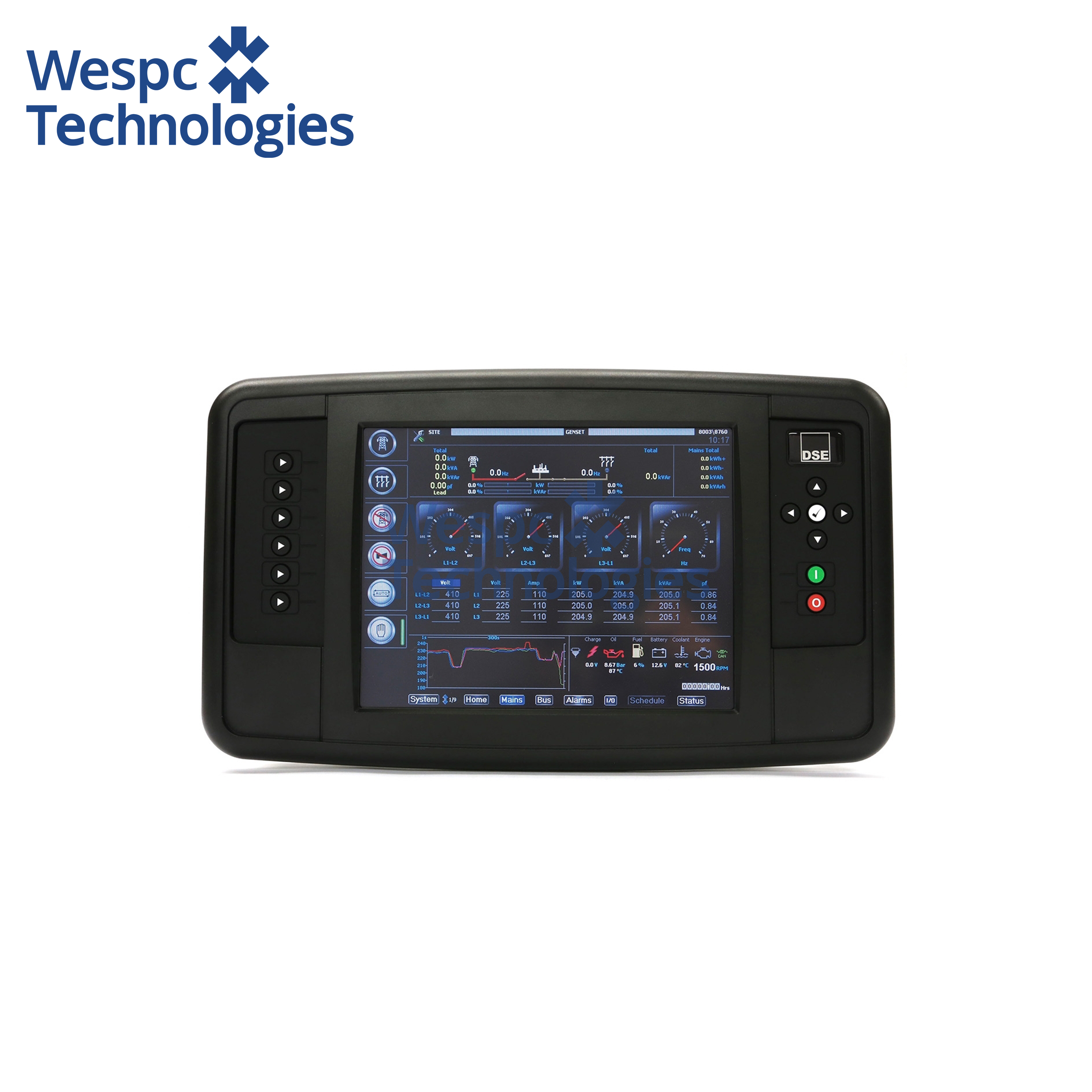 Cheap WESPC Genuine DSE8004 10 Graphical Colour Multi-Set Remote Overview Display for sale