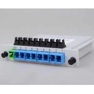 Singlemode 1x8 SC Apc Optical Splitter for FTTx Passive Networks