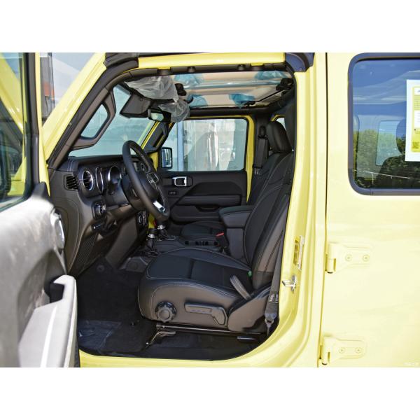 Jeep WranglerLong range new electric vehicle 5 door 5 seat SUV 2022 2.0T 4xe Sahara fluorescent yellow edition used car