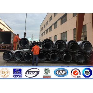 Cheap Gr65 100FT MV Galvanized Q235 Mono Pole Tower for sale