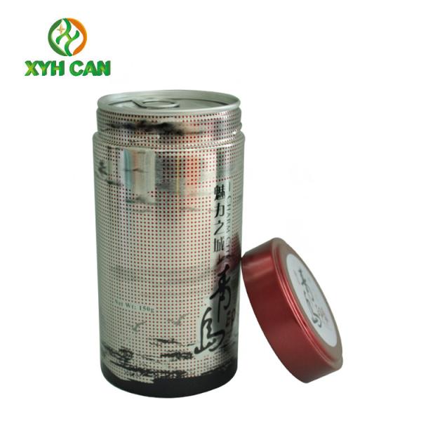 Tea Tin Can Airtight Empty Screw Top Tin Recyclable Large Empty Tin Can for Tea