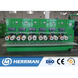 Horizontal / Vertical Wire And Cable Machinery , Copper Wire Enamelling Machine