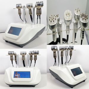 Vacuum 40K 5 In 1 Cavitation RF Slimming Machine Facial Skin Lifting