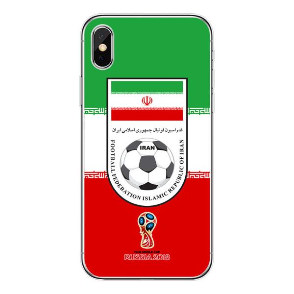 World Cup theme phone case for iphone 7 / 8 /X tpu printing cell phone phone