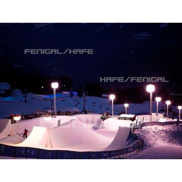 Illumination Tripod Lighting Balloon Tower 2000w 4000w Metal Halide 130cm