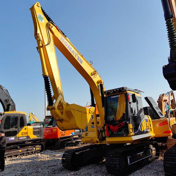 PC130-7 Used Komatsu Mini Excavator 0.53m3 Bucket Used Crawler Excavator