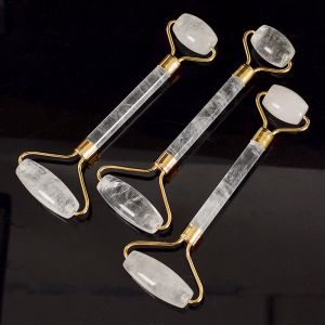 Back Waist Double Jade Roller Natural Jade Roller For Face