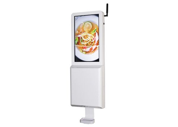 Quality 21.5" Touch Free 35W Lcd Signage Hand Sanitizer Dispenser wholesale