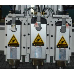 Wood door penumatic tool changer cnc router machine with 4' x 8' work table TYE