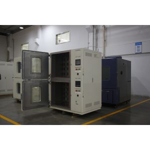 408 Liter Two Zone Type High And Low Temperature Test Chamber With Two