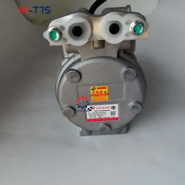 24V AC Compressor 10PA15C 2208-6013B for DH220-5 DX255LC Dx225Excavator Parts