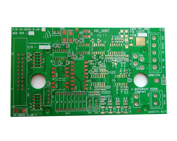 Quality 6 Layer High Frequency PCB FR4 HASL Electronic PCB Industry Controller wholesale