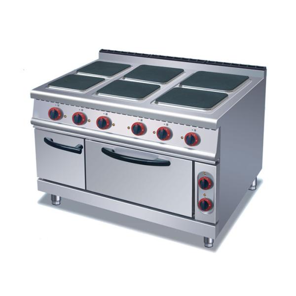 Quality 4 Or 6 Plates Electric Range Cookers Round / Square Freestanding Electric Cooker wholesale