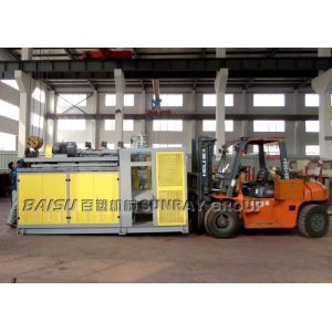 Single Station Single Head Plastic Blow Moulding Machine With Scraps Slide