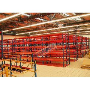 25mm Hole Spacing Long Span Shelf For Sorted / Classified / Counted Goods