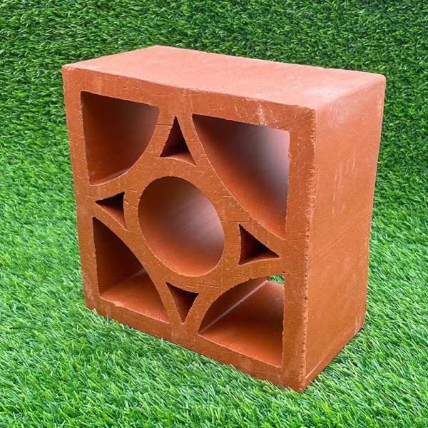 Chinese Retro Style Air Vent Block Decorative Material Building Outdoor Clay