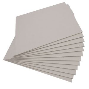 China Factory supply 300gsm cheap thickened white\grey custom cardboard for packaging on sale