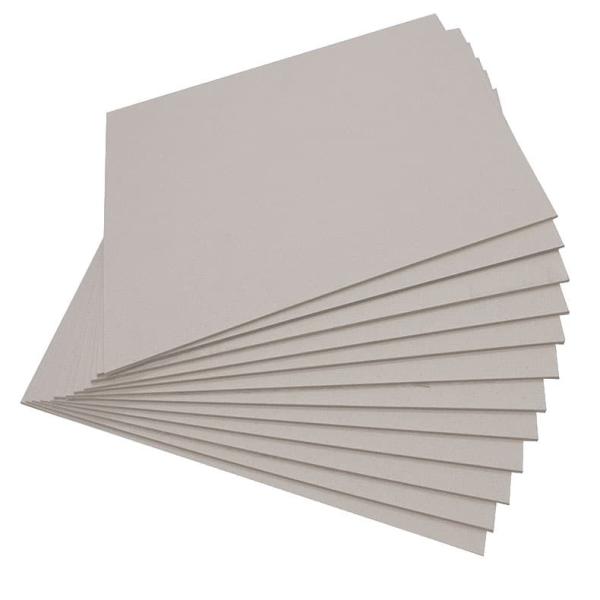 Quality Factory supply 300gsm cheap thickened white\grey custom cardboard for packaging wholesale