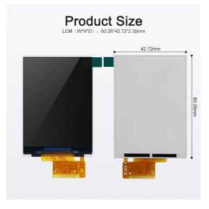 Polcd ST7789V2 Tft Lcd 2.4 240X320 Industrial Touch Monitor 300 Nit