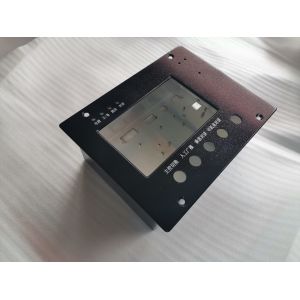 Vertical OEM Black Anodized Aluminum CNC Parts 6061 6063 6082