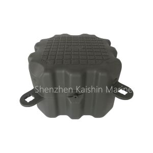 Cheap Portable Floating Pontoon Platform Plastic HDPE Floating Cubes For Yacht Boat Jet Ski Use for sale