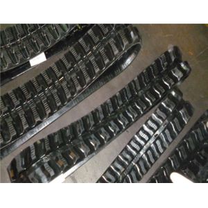 Lightweight Mini Continuous Rubber Track 180mm Width With High Tractive Force