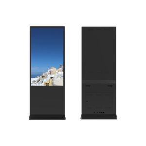 89 Visual Angle Floor Standing Digital Signage 1920 X 1080 Resolution 65''