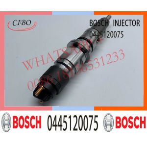 0445120075 Diesel Common Rail Fuel Injector For 504128307 / / New Holl And