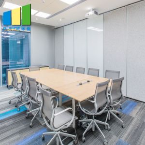 Fabric Acoustic Movable Wall Davao Foldable Sliding Partition Walls For Meeting