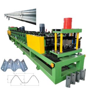 W Beam 2 Waves 3 Waves Crash Barrier Guardrail Roll Forming Machine