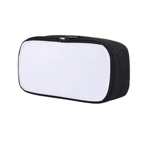 School Stationery Sublimation Pencil Case Blank Custom Print Canvas Pen Bag