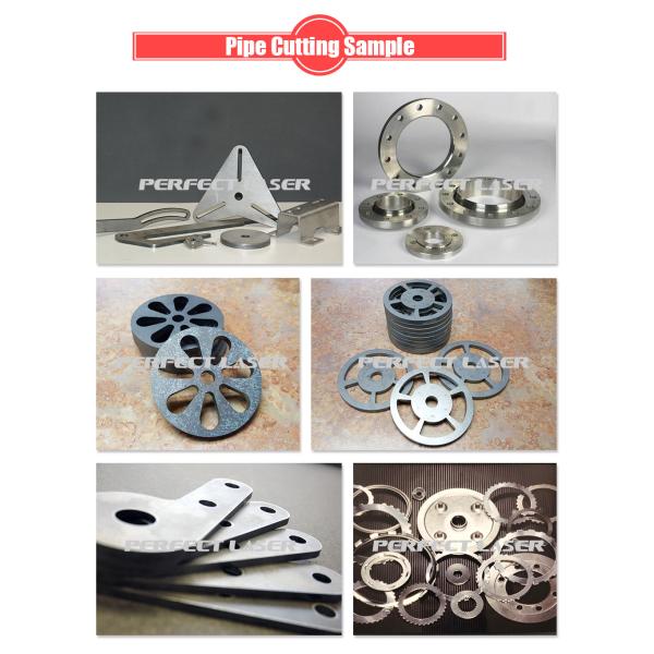 Aluminum Steel Brass Fiber Laser Tube Cutting Machine With Automatic Switching Platform