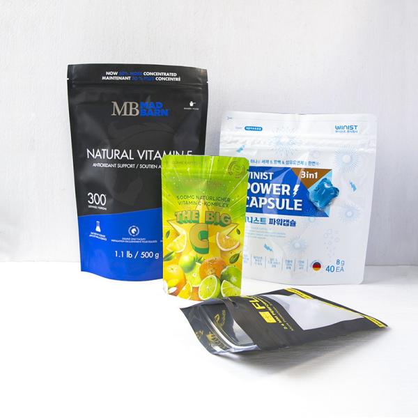 Quality 2x3 12 X 15 10x12 Mylar Ziplock Stand Up Bags Heat Seal Food Doypack Smell Proof wholesale