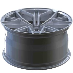 ODM 1 Piece Forged Auto Wheels 23 Inch Hyper Silver Alloy Wheels