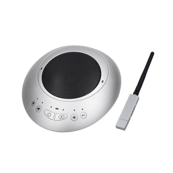 Quality Mini USB 2.4G Wireless Conference Microphone Speaker 360°Omnidirectional Microphone Automatic Echo Cancellation Speakerp wholesale