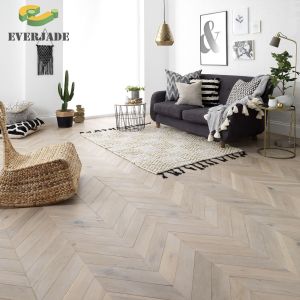 Modern Design Style Hardwood Fishbone Timber Flooring Plank with Engineered Oak