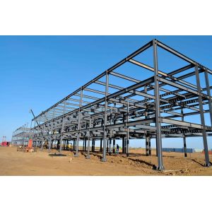 High Load Prefabricated Multi Storey Building H Beam Steel Structure Warehouse