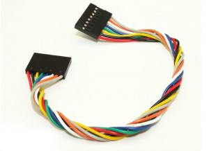 China 8 Pin Jumper Wire Female To Female For Arduino , 20cm Dupont Wire Cable on sale