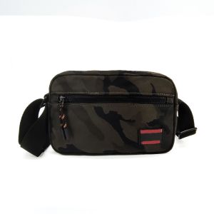 Customized Black Single Shoulder Bag , Cross Body Sling Bag With Adjustable