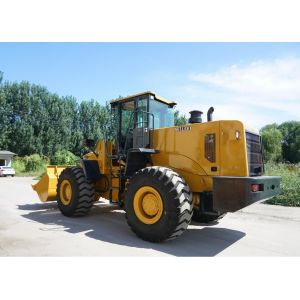 Articulated 5 Ton Wheel Loader 3200mm Dump Clearance For Construction