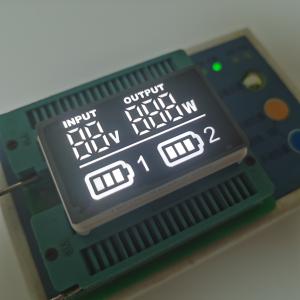Cheap Ultra Bright White Custom Led Display Seven Segment Led Display For Battery for sale